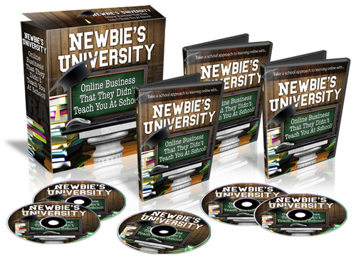 Product picture Newbies University (with Master Resell Rights)